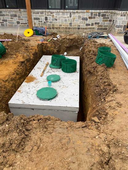 Royal Flush Septics installation work